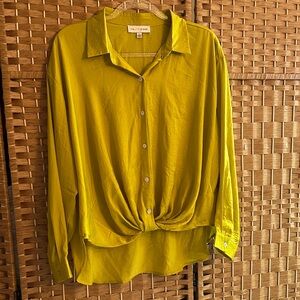 Vibrant Yellow Long Sleeve Shirt